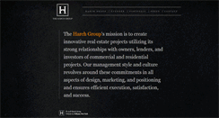 Desktop Screenshot of harchgroup.com