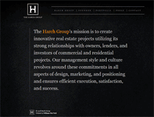 Tablet Screenshot of harchgroup.com
